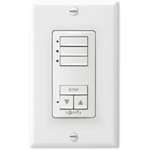 RTS Wirefree Decoflex Wireless Wall Switch (3 Channel) White #1811071