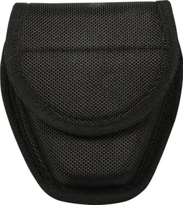 Black - Handcuff Case Holder for Tactical Duty Belt with Belt Loop