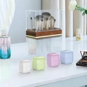 4 Pieces 30ml Travel Bottles for Toiletries, Portable Refillable Bottle, for Travel Shampoo, Conditioner, Shower, Hand Dish, Makeup Essential Oil