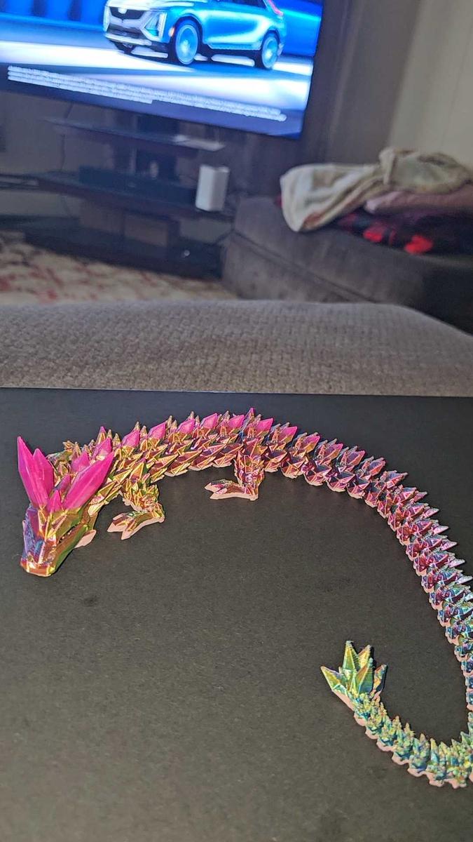 Item: 1 Rainbow Crystal Dragon