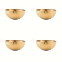 Four-piece set in gold