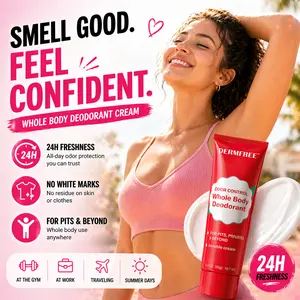Strength Antiperspirant Deodorant Cream for Women & Men, 72-Hour Underarm Sweat & Odor Control, Invisible Non-Greasy Formula, pH Optimized, 3.0 Oz（85g）– Helps Fade Dark Underarm Discoloration – Removes Impurities & Dead Skin