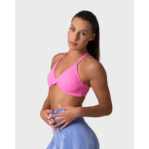 PWG x CC Knitted Sports Bra - Rose