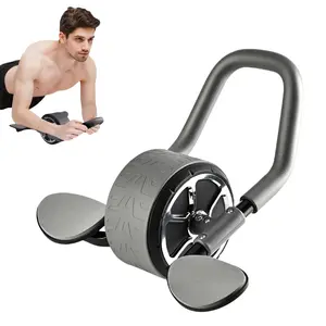 Ab Roller Wheel with Elbow Support & Knee Mat Automatic Rebound Design for Core Strength Training and Plank Exercises United States Made
