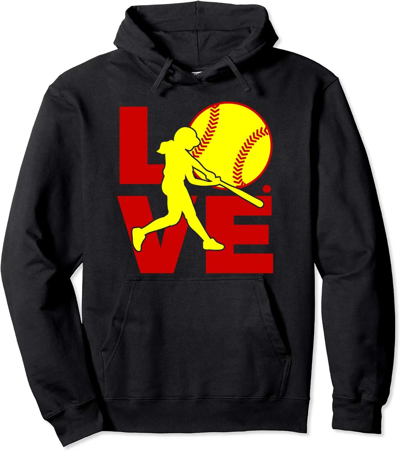 LOVE Softball Player Batter Teen Girls Coach Mom Dad Parent Pullover Hoodie - Michaelapa Shop 22B0975HGPC8
