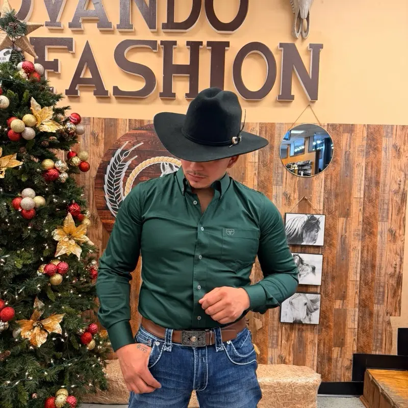 green dress shirt men - TikTok Shop