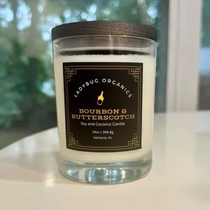 Bourbon and Butterscotch candle
