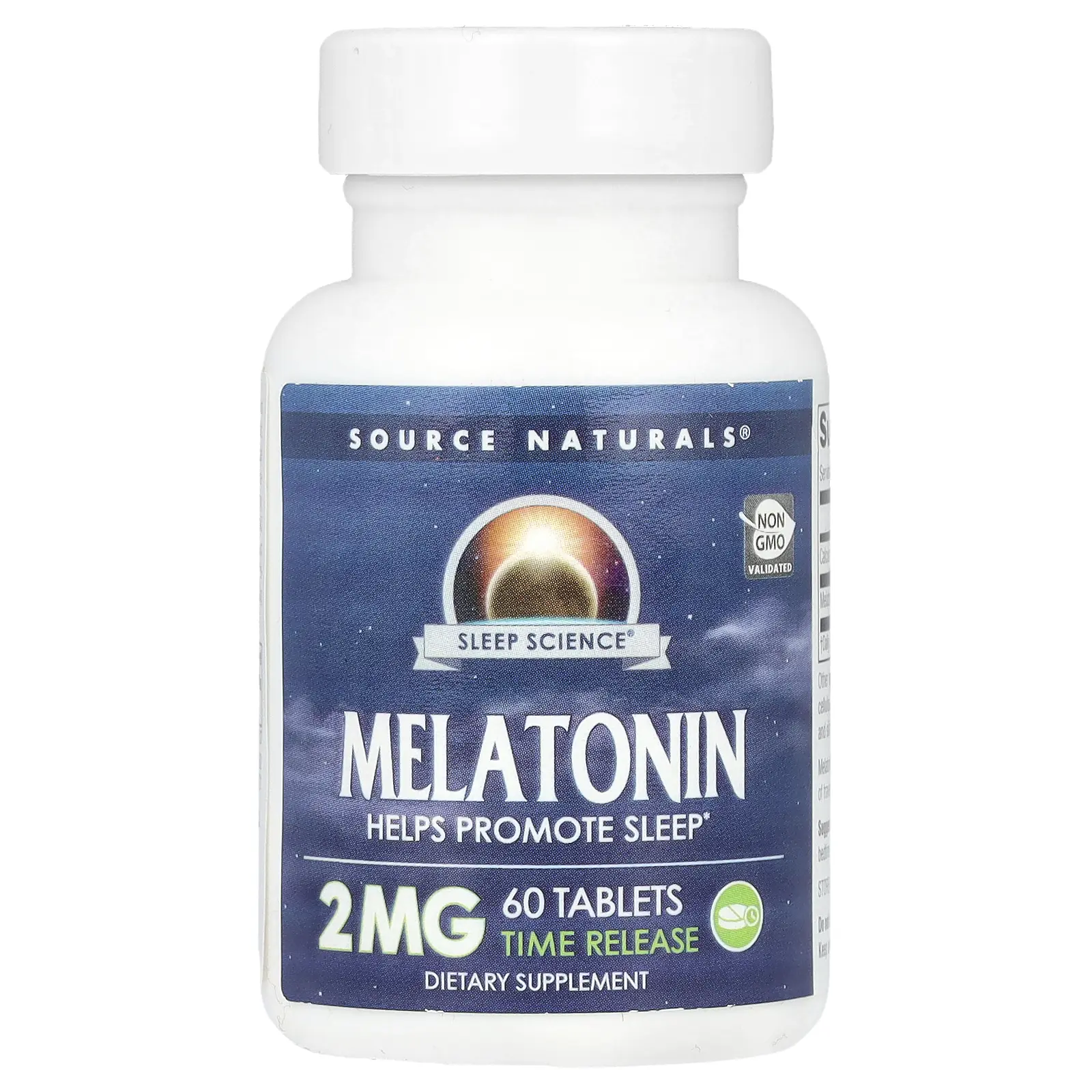 Source Naturals Sleep Science®, Melatonin, Time Release, 2 mg , 60 Tablets