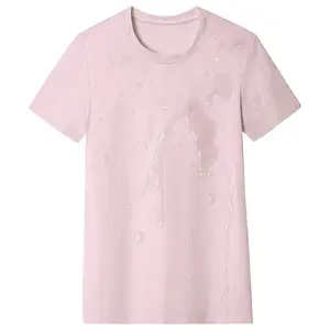Women's Pink Waterproof T-Shirt - Medium Women's Pink Waterproof T-Shirt - Medium