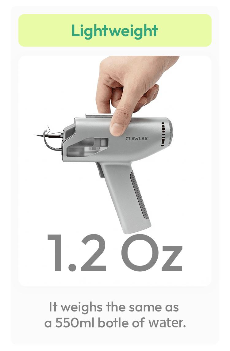 Clawlab H1 Tufting Kit — All in One Rug Tufting Machine, Beginner Kit, Starter Kit with 550g Ultra-Light Machine, Quiet Motor DIY Rug Tufting for Home Lightweight Electric Rug Beginner Machine for Starter, No-Nail Frame, Yarn & Cloth | DIY Home Decor