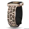 Leopard Engraved Silicone Wearable Smart Watch Band - Unisex Fashion Accessory for Adults, Accessories for Women, 38-49mm Fit, Soft Breathable Lightweight Waterproof, Compatible with Series & Ultra Models, Ideal for Daily & Sports Use