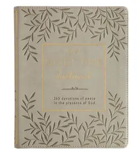 My Quiet Time Devotional - 365 Devotions for Women To Bring You Into The Peace Of The Presence of God Cappuccino, Faux Leather Flexcover Gift Book w/Ribbon Marker by Christian Art Publishers
