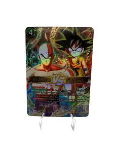 Dragon Ball Super Card Game Prismatic Clash BT28-145 CR Tien Shinhan vs Son Goku Single Collectible Card