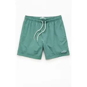 Pacsun Men's Green Collegiate 6.5" Swim Trunks