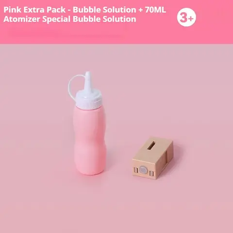 ONSHINE 70ML Bubble Liquid Refill Solution - Safe and Fun, Easy to Use, Compatible with Bubble Machines, for 12 Years Above, Any Occasion (Gun Not Included, by Shantou Hualong Toys Co., Ltd.)