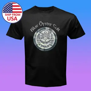 BLUE OYSTER CULT T-Shirt All Colors, Gift for Women Men, Made In USA, US Size S-6XL, 100% cotton, Classic Fit, Unisex T-Shirt