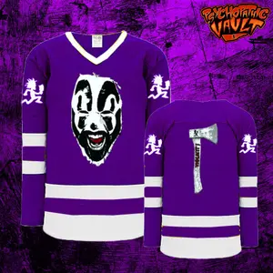 Violent J Axe Hockey Jersey, All Over Print Hockey Shirt for Men and Women, Gift for ICP Juggalo Fan .