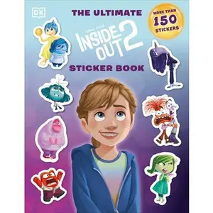 Disney Pixar Inside Out 2 Ultimate Sticker Book -- DK, Paperback