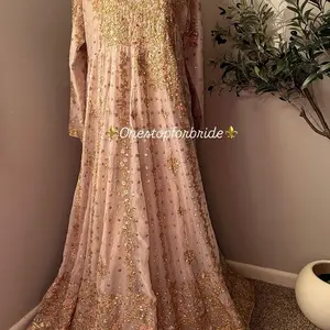 Trending pakistani Nikkha gown size M