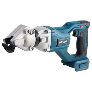 SummerWinsVEVOR Metal Shear, Sheet Metal Cutter Cordless with 360-Degree Pivoting Head, Double Blades, 25000 RPM Speed, Cuts 18 GA Galvanized Steel, 20 GA Stainless Steel, Aluminum Plate, Plastic, Cardboard, Metal Cutting Tool, Cutting Machinedealsforyoud