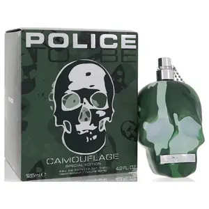 Police Men's To Be Camouflage EDT Cologne, 4.2 fl oz Single Item, New in Box