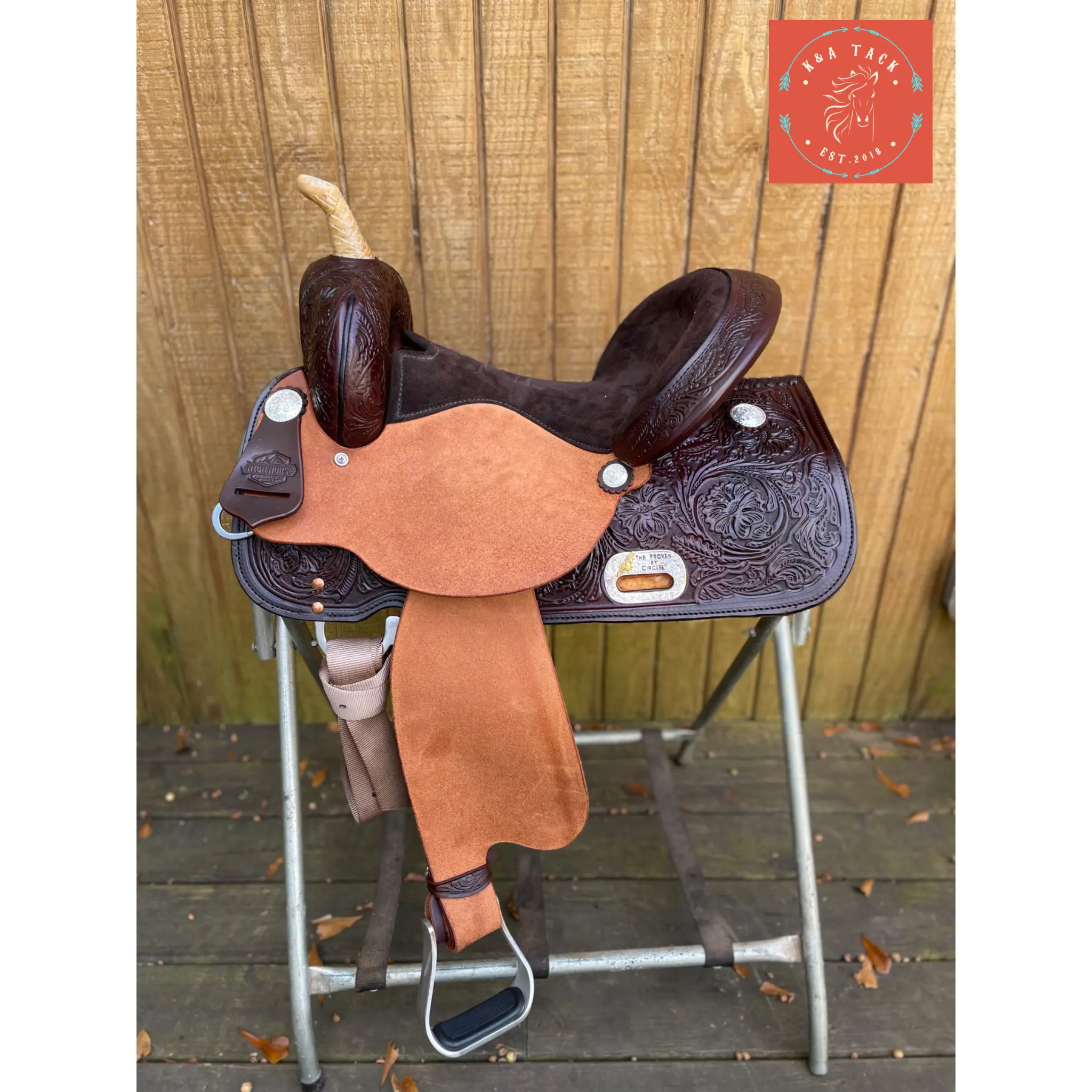Circle Y Saddlery High Horse "The Proven Liberty" Barrel Saddle