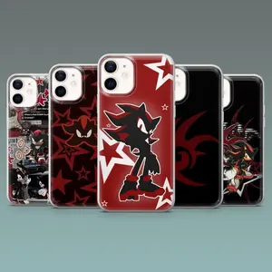 Shadow the Hedgehog Phone Case Sonic Rival Cover for iPhone 16, 15, 14, 13, 12, 11, Samsung S25, S24, S23, S22, A16, A55, A25, Pixel 9Pro, 8