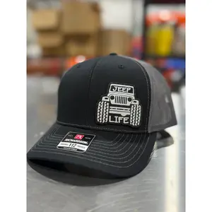 Jeep, jeep life, jeep lover, hat, leatherette patch hat