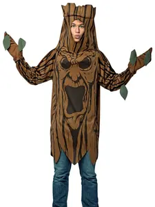 Rasta Imposta Scary Tree Costume Adult One Size, Casual Men's Clothing, Suitable for Various Events, Made of Polyester Fabric Menswear