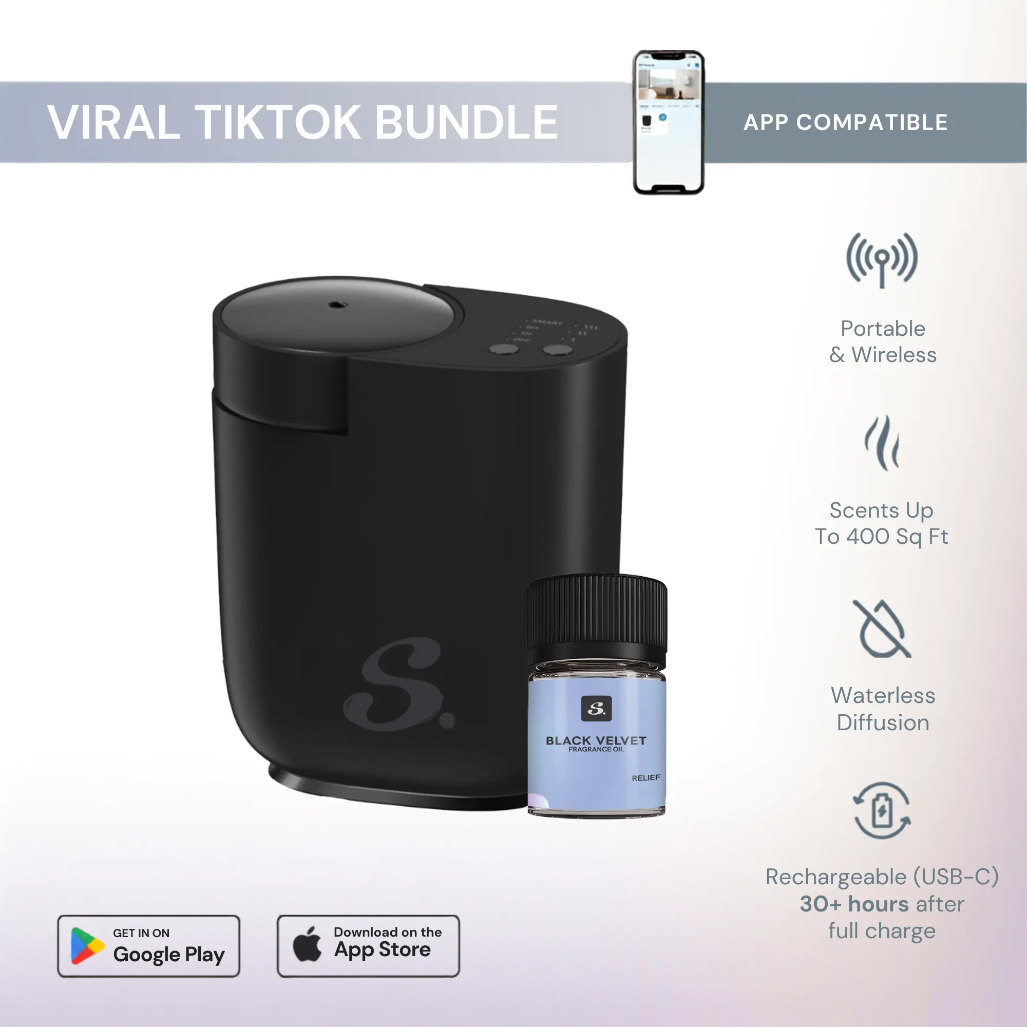 Hotel Collection | Loft Portable Scent Diffuser Bundle