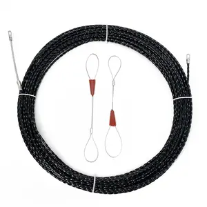 4.3mm 15m 30m Fish Tape Wire Rod Electrical Cable Puller Rod Through Wall Threader Kit