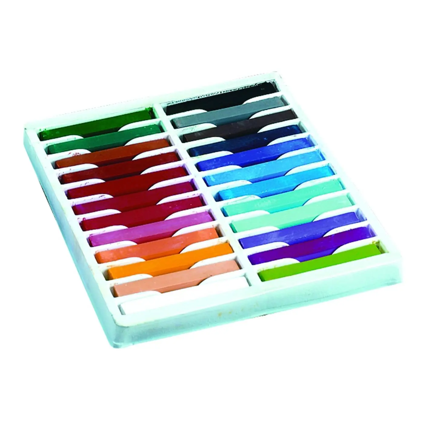 Quality Artist Square Pastels (24 count)