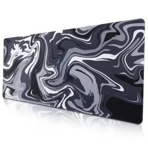 Large Gaming Mouse Pad - Non-Slip Computer Pad for Desk, Thickened Big Rubber Base, Stitched Edges, Ideal for Work, Game, Office, Home
