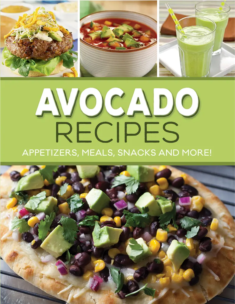 USED Book - Avocado Recipes: Appetizers, Meals, Snacks and More! by Publications International Ltd (Hardcover) - english