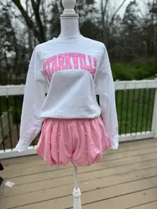 Pearls and Bubbles shorts