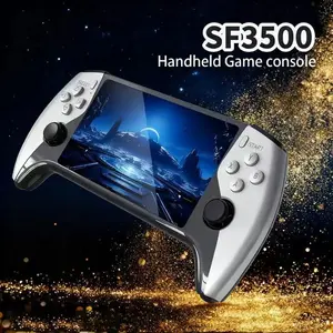 Sf3500 Retro Handheld Game Console, HD 5.5-Inch IPS Screen, TV Connection, 14+ Emulators, 5-Hour Battery Life, Classic Video Games, Compact