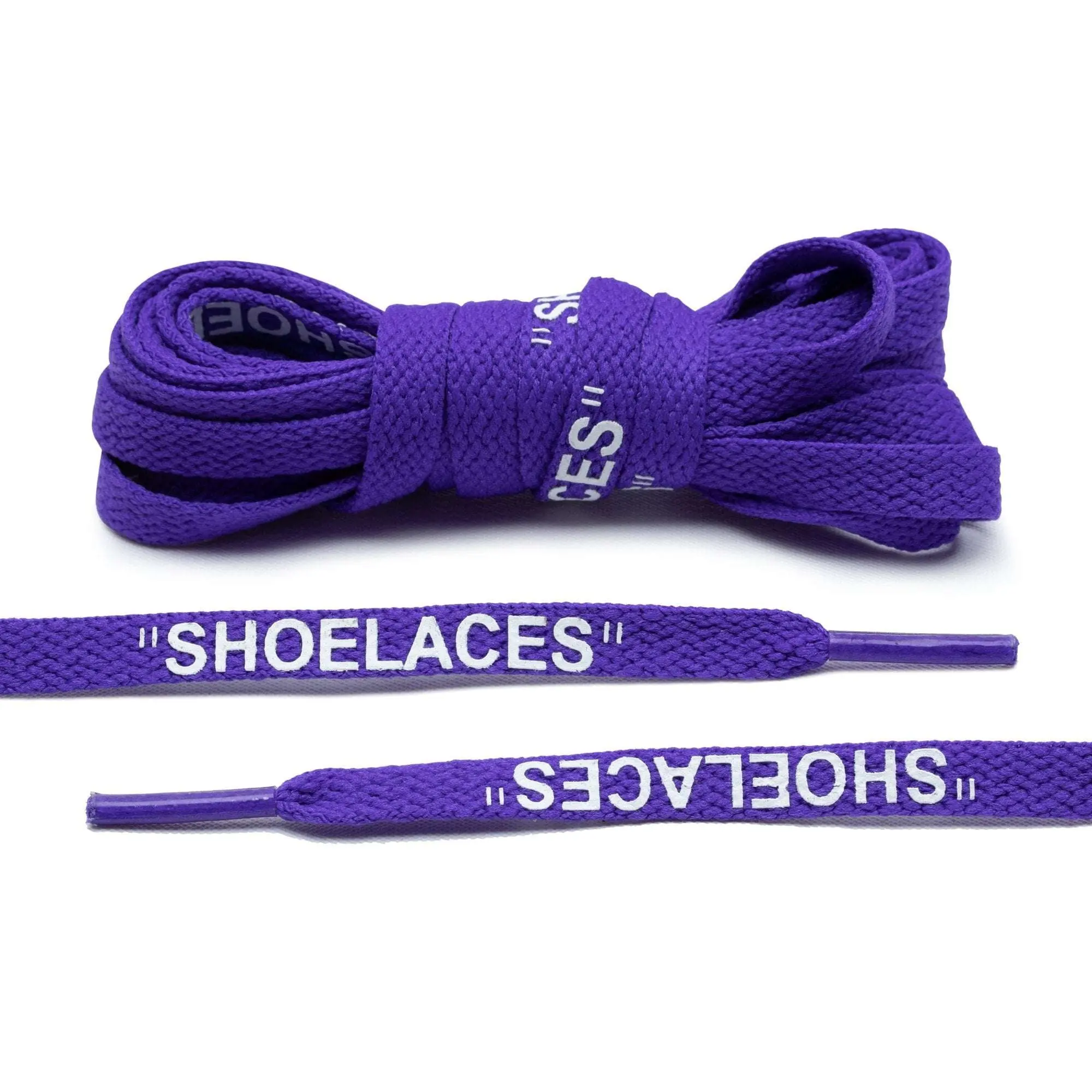 Purple Off-White Style "SHOELACES" Purple Off-White Style "SHOELACES"