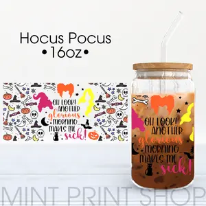 Hocus Pocus | UV DTF Cup Wrap