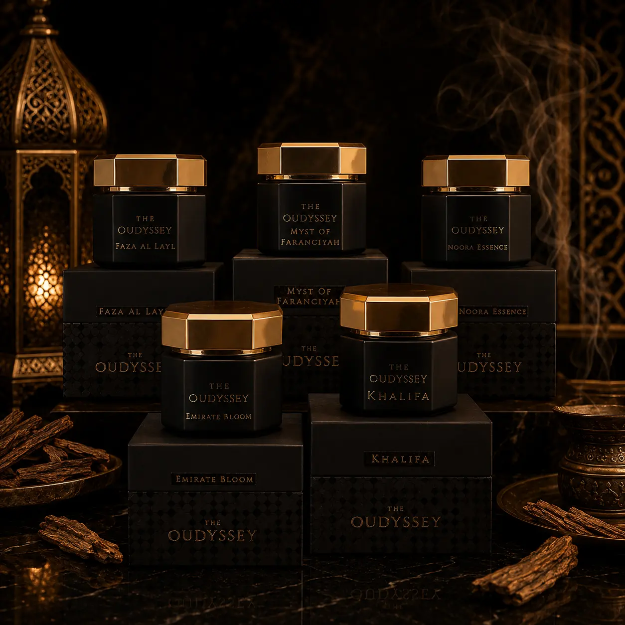 The Oudyssey Bakhoor Collection