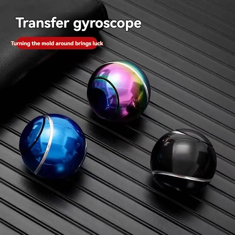 Spinning ball fidget spinner, colorful, high-speed dual-bearer spinning, a creative desktop accessory, a cool way to showcase your skills, and an ideal party/holiday gift.