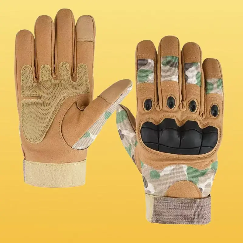 Men's Half-Finger Tactical Gloves, for Military Training, Combat, Cycling, Motorcycle Riding, Military Enthusiasts, Outdoor Safety Protection and Anti-Slip Use non slip glove thusiasts, tactical gloves soft knuckle protection