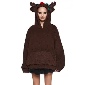 Reindeer Games Sherpa Hoodie