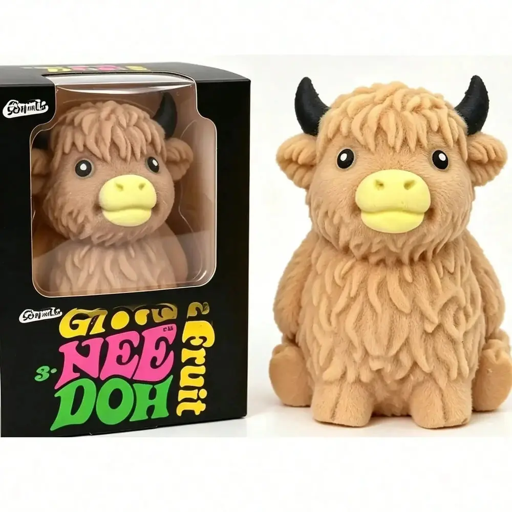 Scottish Highland Cow Squishy