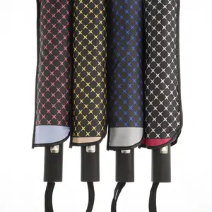 Vintage Star Pattern Umbrella, Random Color Selection, Perfect for Adults & Students, Ideal for Commuting & Casual Use