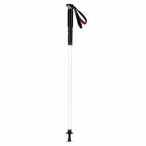 DKD Rechargeable LED Trekking Pole with Full-Length Light Strip, 3 Lighting Modes, Light-Up Walking Stick for Night Hiking & Camping