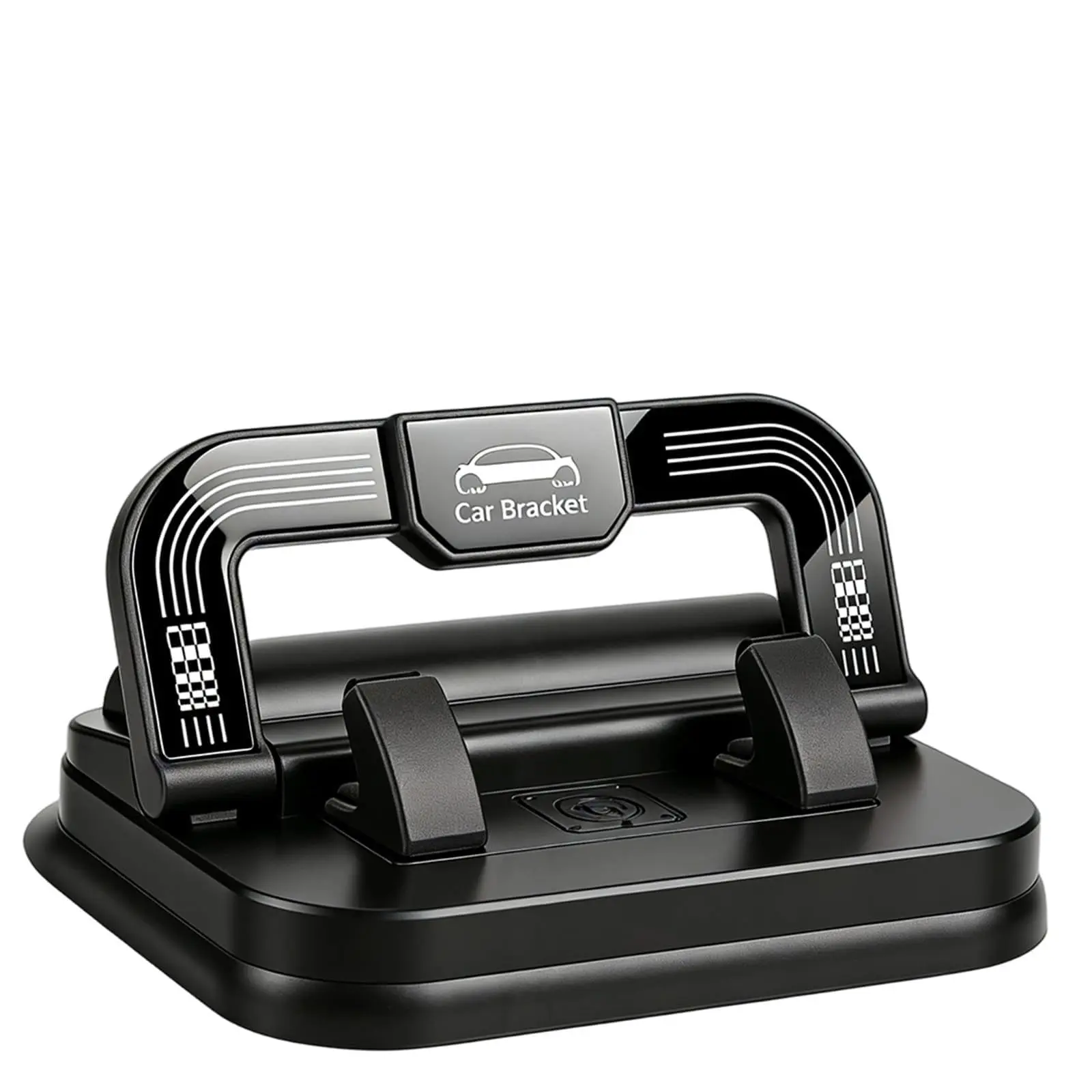 Car Phone Holder 360 Degree Rotation, Suitable for car Navigation in-car Dashboard, Horizontal and Vertical Screen Adjustment Angle, Suction Cup Fixed Non-Slip Mobile Phone Holder Suitable