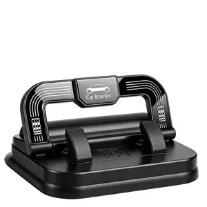 Car Phone Holder 360 Degree Rotation, Suitable for car Navigation in-car Dashboard, Horizontal and Vertical Screen Adjustment Angle, Suction Cup Fixed Non-Slip Mobile Phone Holder Suitable