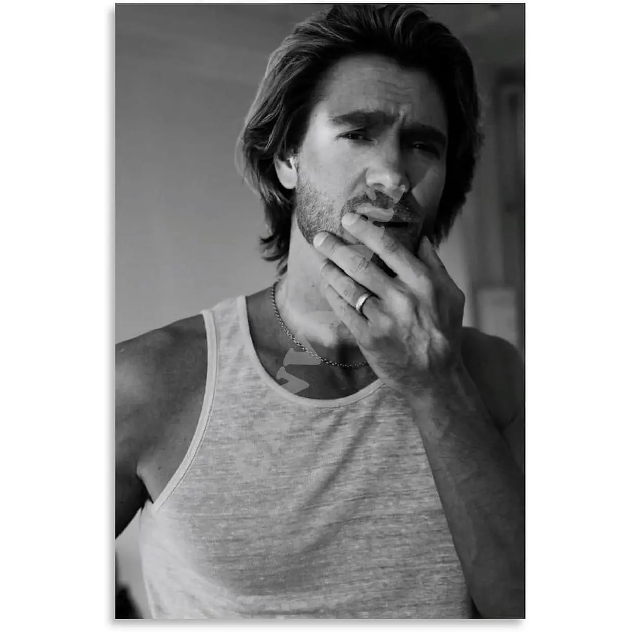 Chad Michael Murray Poster Handsome Actor Wall Art (4) Canvas Painting for Living Room Bedroom Decor