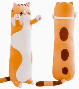 3Ft Cat Plush Pillow