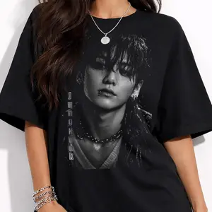 Korean Pop Idol Graphic Youth Tee, Kpop Music T-Shirt for Men, Women and Kids